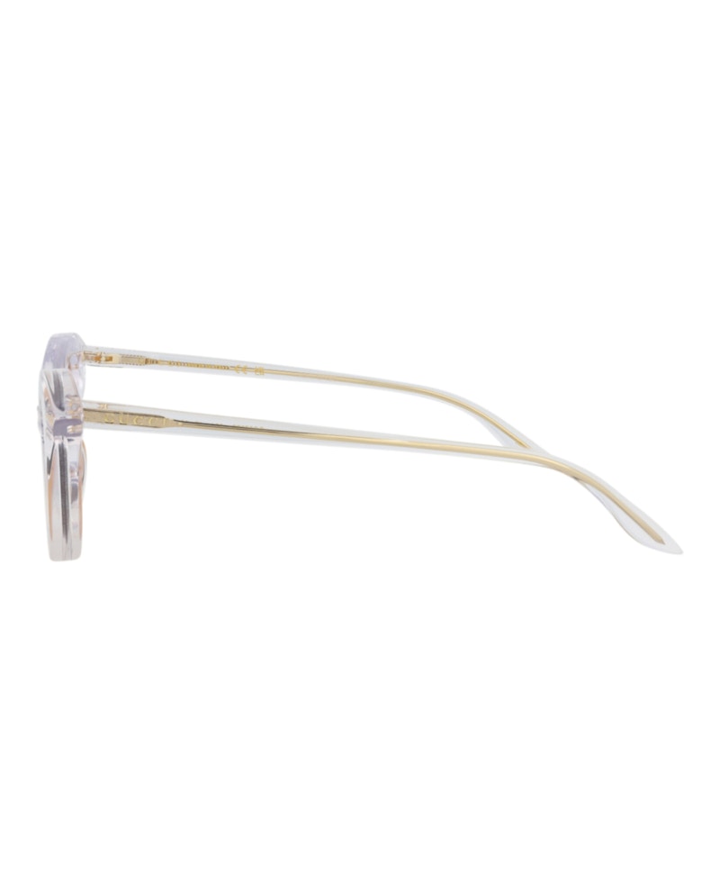 Gucci Cat Eye-Frame Acetate Sunglasses Crystal Crystal Orange (GG0707S-30008737-004)