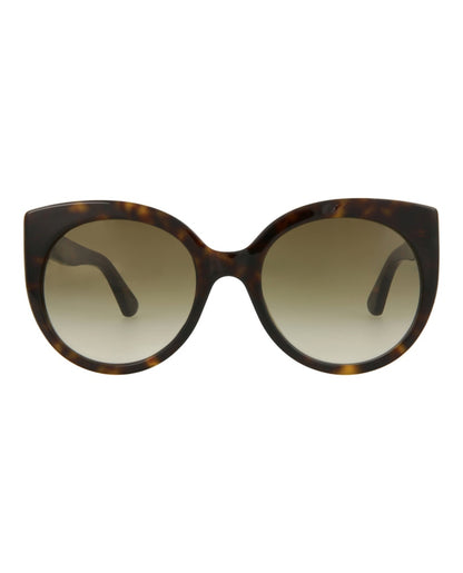 Gucci Cat Eye-Frame Acetate Sunglasses Havana/Havana/Brown (GG0325S-30002854-002)