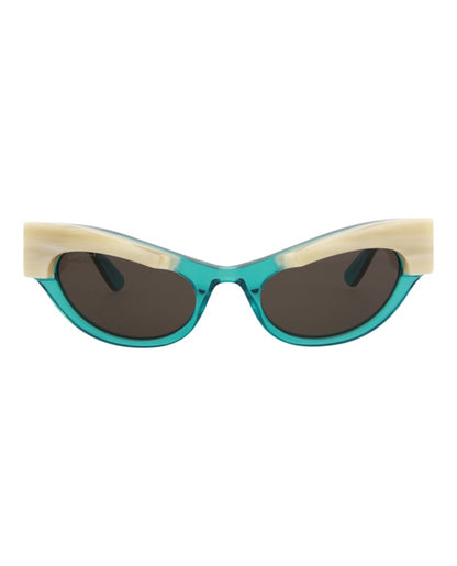 Gucci Cat Eye-Frame Acetate Sunglasses Light Blue Light Blue Grey (GG1167S-30012958-004)
