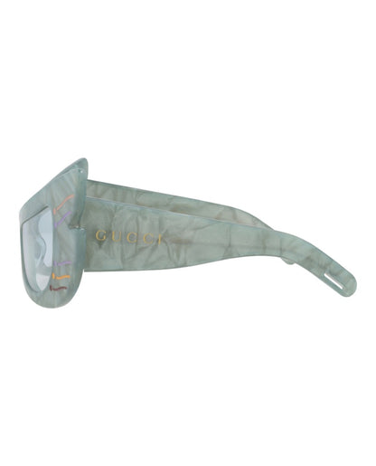 Gucci Cat Eye-Frame Acetate Sunglasses Light Blue Light Blue Light Blue (GG0710S-30008740-004)
