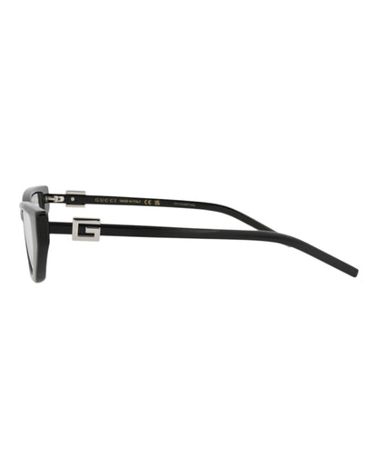 Gucci Cat Eye-Frame Injection Optical Frames Black Black Transparent (GG1683O-30015473-001)