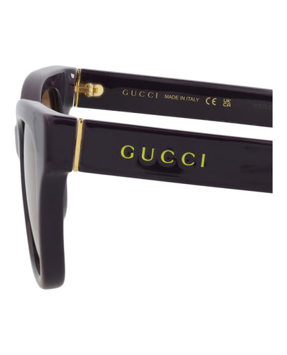 Gucci Cat Eye-Frame Injection Sunglasses Violet Violet Brown (GG1133S-30012706-002)