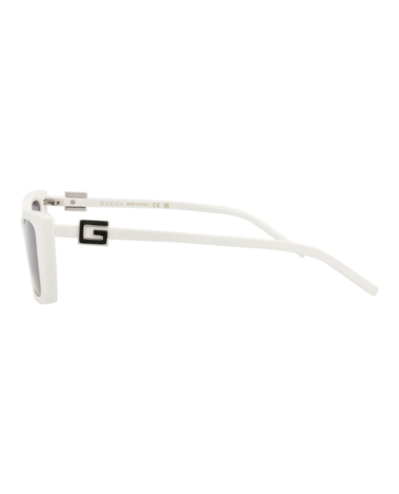 Gucci Cat Eye-Frame Injection Sunglasses White White Grey (GG1681S-30015472-006)
