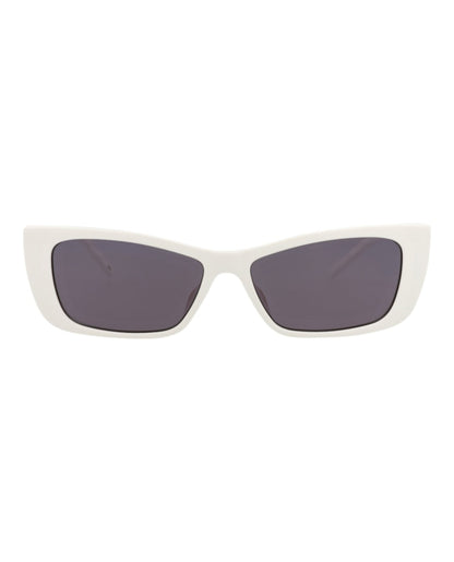 Gucci Cat Eye-Frame Injection Sunglasses White White Grey (GG1681S-30015472-006)