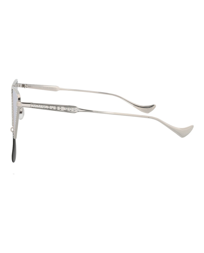 Gucci Cat Eye-Frame Metal Sunglasses Silver Silver Silver (GG1252S-30013616-001)