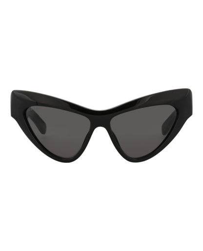 Gucci Cat Eye-Frame Recycled Acetate Sunglasses Black/Black/Grey (GG1294S-30013847-001)