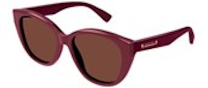 Gucci Cat Eye-Frame Recycled Acetate Sunglasses Burgundy Burgundy Brown (GG1588S-30014859-003)