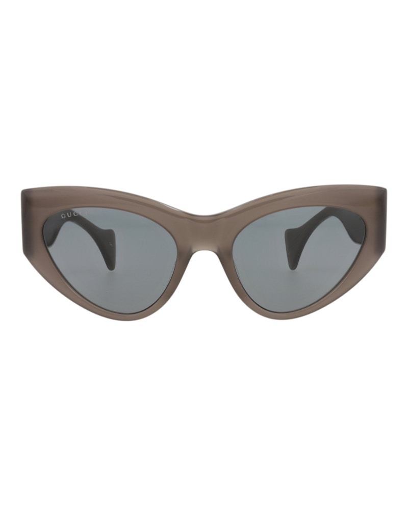 Gucci Cat Eye-Frame Recycled Acetate Sunglasses Grey Grey Grey (GG1704S-30015493-004)