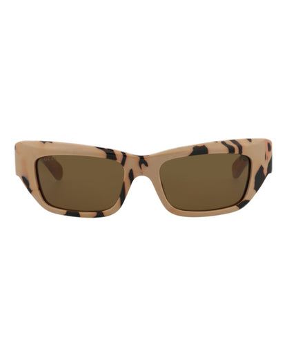 Gucci Cat Eye-Frame Recycled Acetate Sunglasses Havana Havana Brown (GG1296S-30013841-003)
