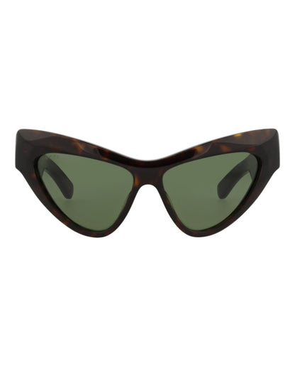 Gucci Cat Eye-Frame Recycled Acetate Sunglasses Havana Havana Green (GG1294S-30013847-004)
