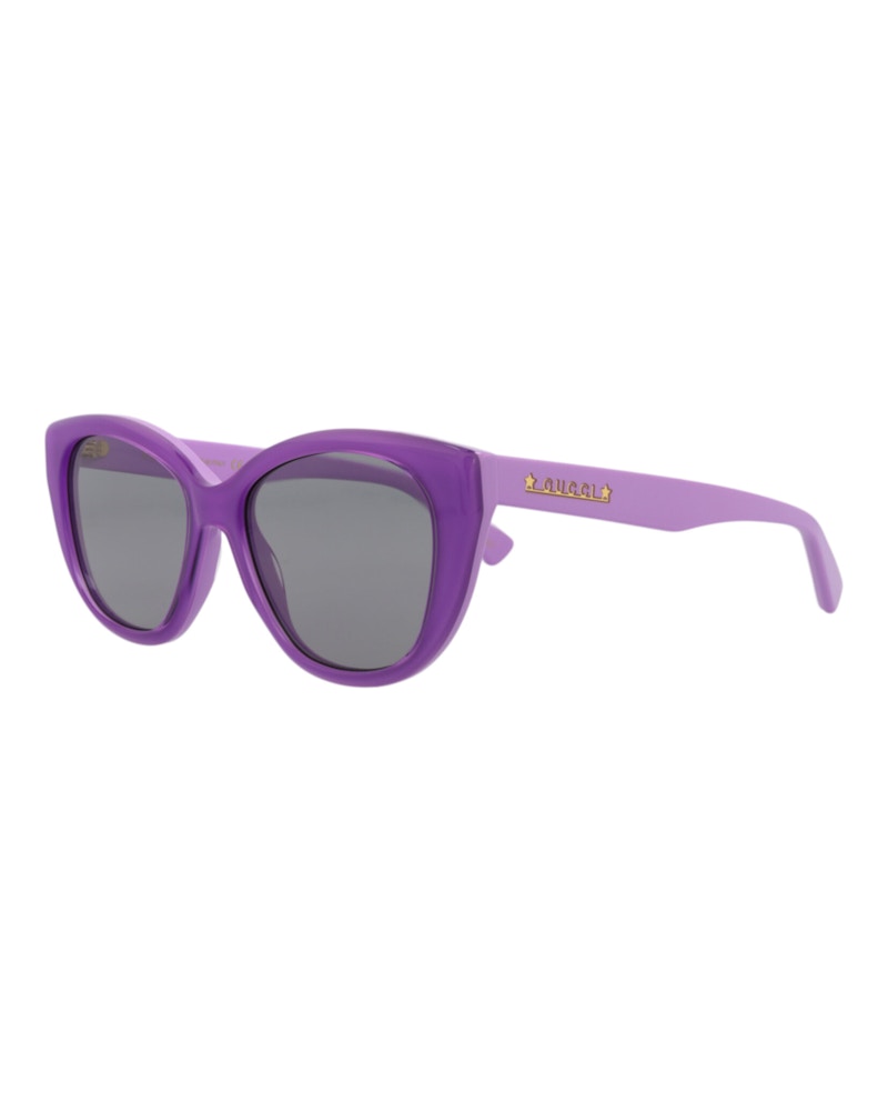 Gucci Cat Eye-Frame Recycled Acetate Sunglasses Violet Violet Grey (GG1588S-30014859-004)