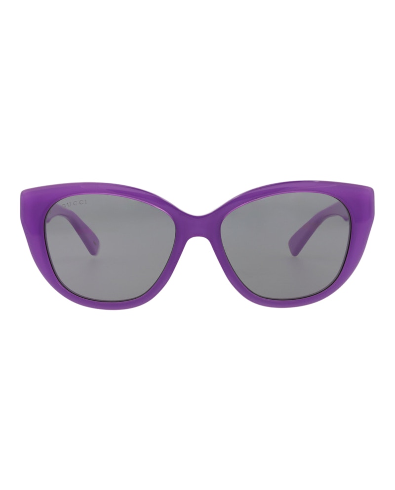 Gucci Cat Eye-Frame Recycled Acetate Sunglasses Violet Violet Grey (GG1588S-30014859-004)