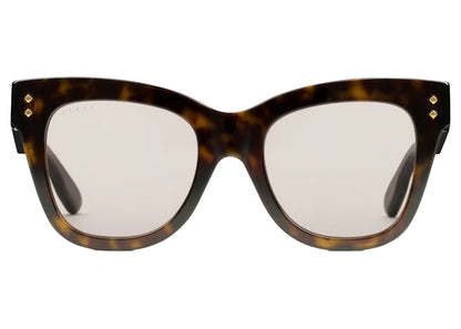 Gucci Cat-Eye Frame Sunglasses Dark Tortoiseshell (691297 J0740 2374)