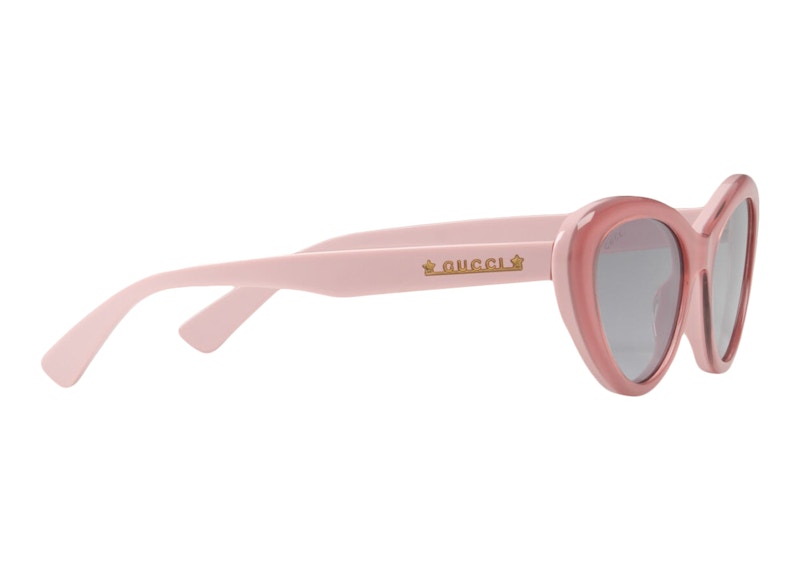 Gucci Cat-Eye Frame Sunglasses Pink/Solid Grey (‎706685 J0740 5812)