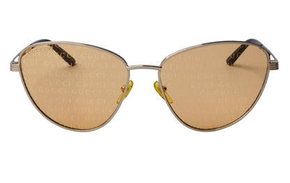 Gucci Cat Eye Logo Sunglasses Gold (GG0803S-004)