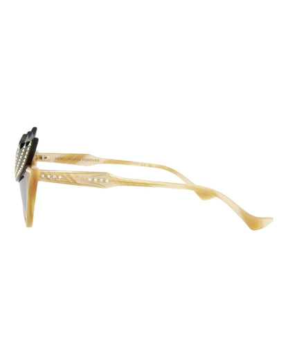 Gucci Cat Eye Sunglasses Beige/Beige/Silver (GG1094S-30012857-005)