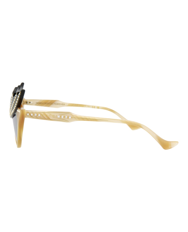 Gucci Cat Eye Sunglasses Beige/Beige/Silver (GG1094S-30012857-005)