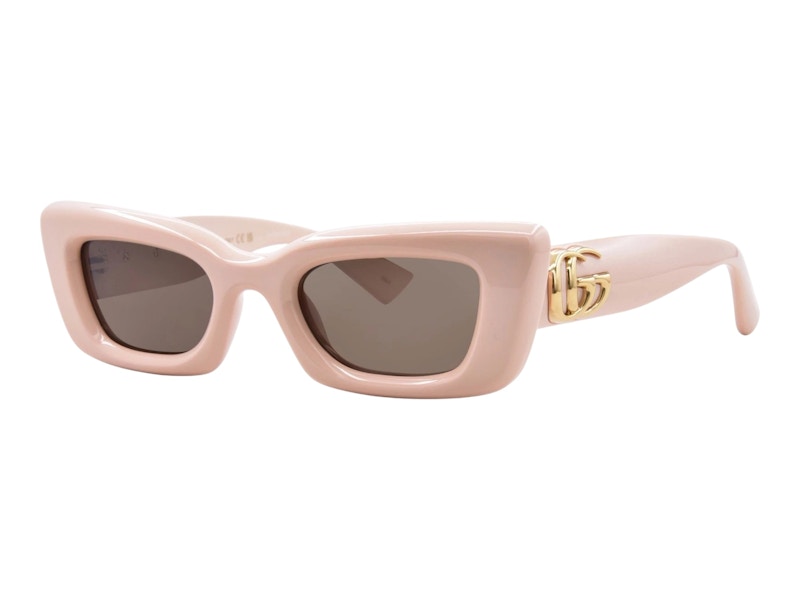 Gucci Cat-Eye Sunglasses Beige Gray (GG1827S-005)