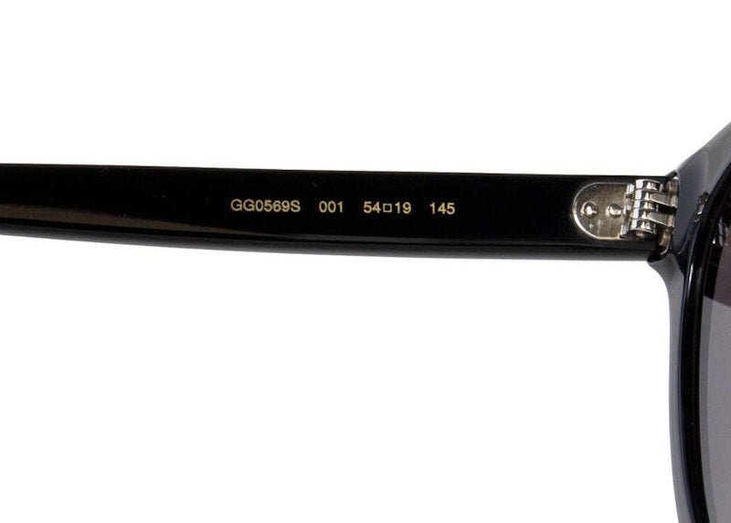 Gucci Cat Eye Sunglasses Black (GCC-SUNG-0569S-001-54)