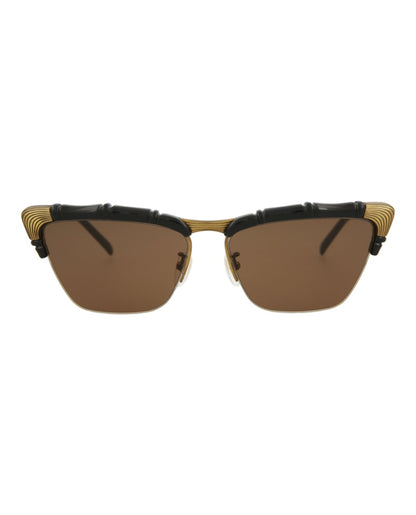 Gucci Cat Eye Sunglasses Black/Black/Brown (GG0660S-30008580-001)