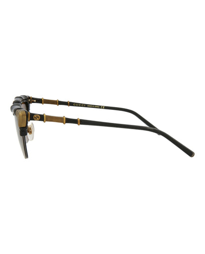 Gucci Cat Eye Sunglasses Black/Black/Brown (GG0660S-30008580-001)