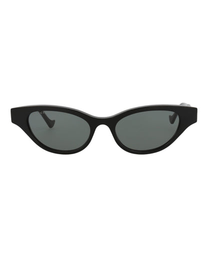 Gucci Cat Eye Sunglasses Black Black Grey (GG1298S-30013901-001)