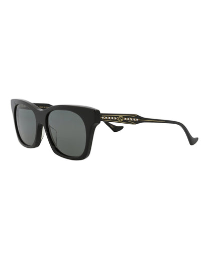 Gucci Cat Eye Sunglasses Black Black Grey (GG1299S-30013902-001)