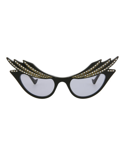 Gucci Cat Eye Sunglasses Black/Black/Violet (GG1094S-30012857-001)