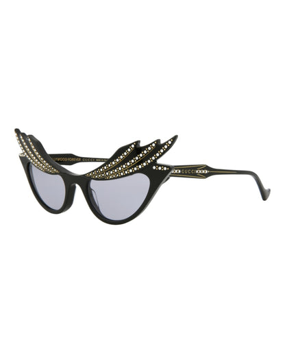Gucci Cat Eye Sunglasses Black/Black/Violet (GG1094S-30012857-001)