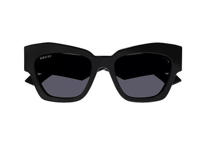 Gucci Cat Eye Sunglasses Black/Gold (GG1422S 001)