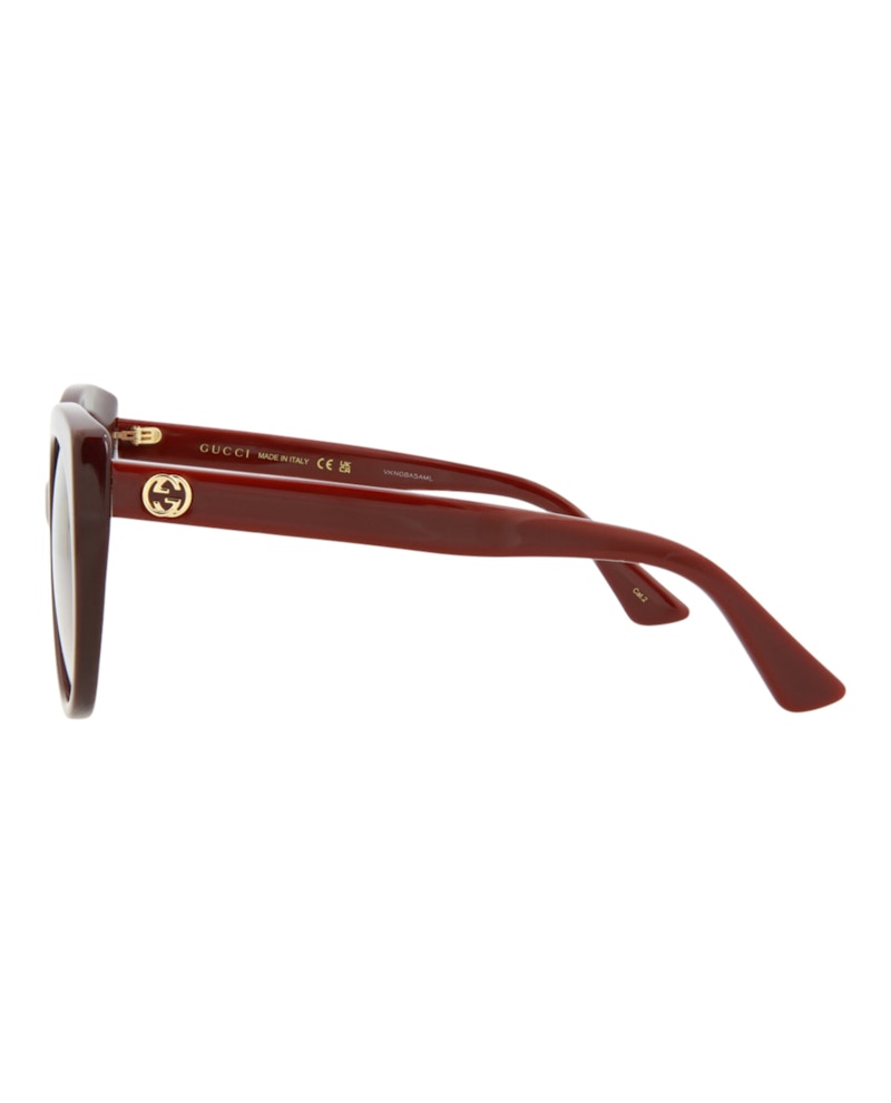Gucci Cat Eye Sunglasses Burgundy/Red (GG0325S-30002854-007)