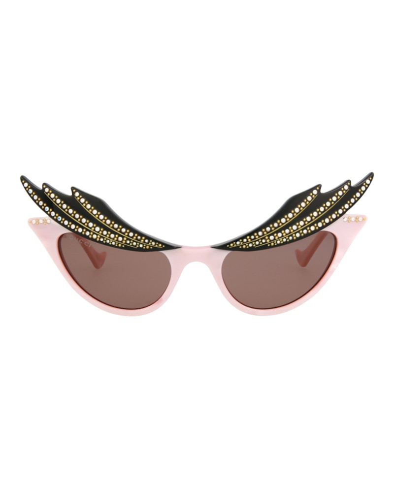 Gucci Cat Eye Sunglasses Pink/Pink/Brown (GG1094S-30012857-003)