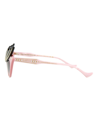 Gucci Cat Eye Sunglasses Pink/Pink/Brown (GG1094S-30012857-003)