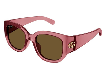 Gucci Cat Eye Sunglasses Red Brown (GG1599SA-003-52)