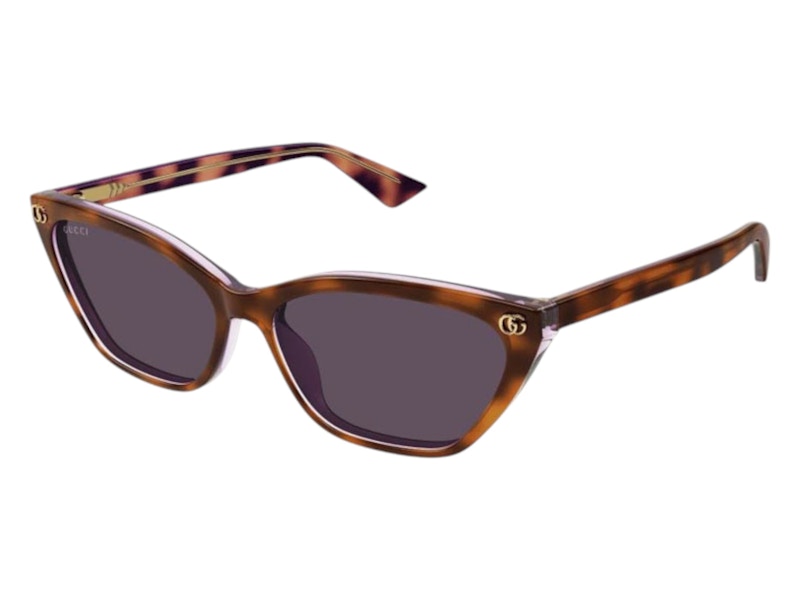 Gucci Cat Eye Sunglasses Top/Havana/Transparent (GG1815S 004)