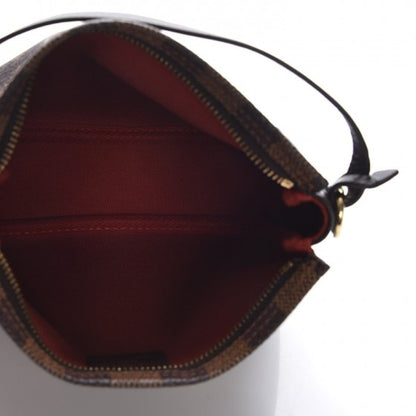 Gucci Chain Wallet Crossbody GG Supreme Tian Mini Brown