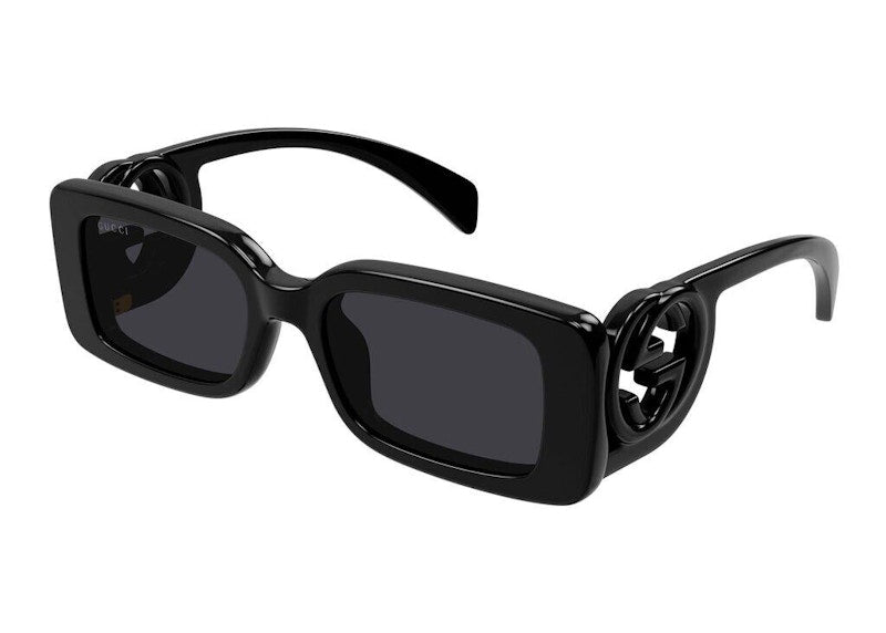 Gucci Chaise Lounge Sunglasses Black/Grey (GG1325S-001)