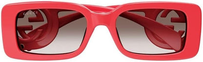 Gucci Chaise Lounge Sunglasses Red/Brown (GG1325S-005)