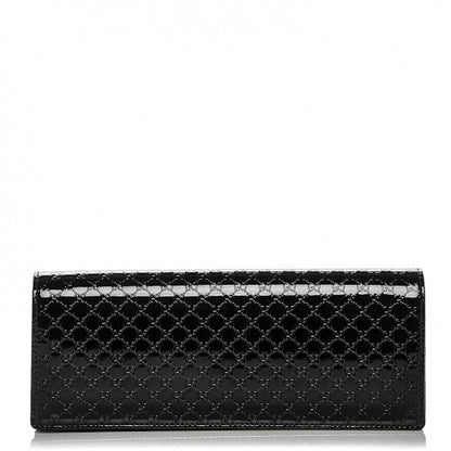 Gucci Broadway Clutch Monogram Microguccissima Small Black