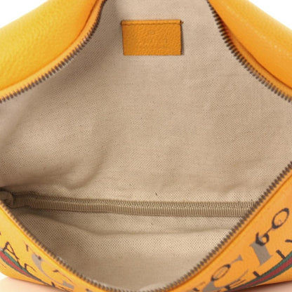 Gucci Coco Capitan Belt Bag Vintage Logo Print Small Yellow