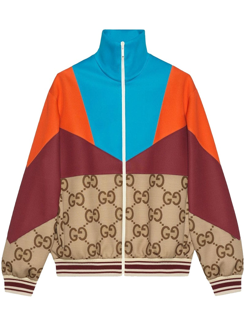 Gucci Colour-Block Track Jacket Multicolour