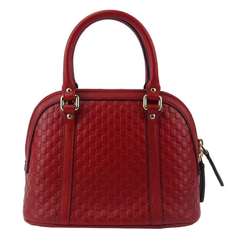 Gucci Convertible Dome Microguccissima Red