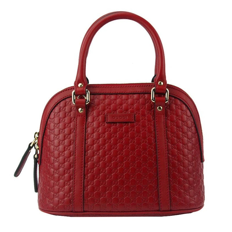 Gucci Convertible Dome Microguccissima Red