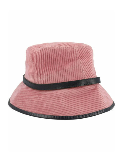 Gucci Corduroy Horsebit Bucket Hat Rose/Blue