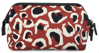 Gucci Cosmetic Bag Leopard Red Multicolor