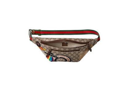 Gucci Courrier Waist Bag GG Supreme Beige/Ebony