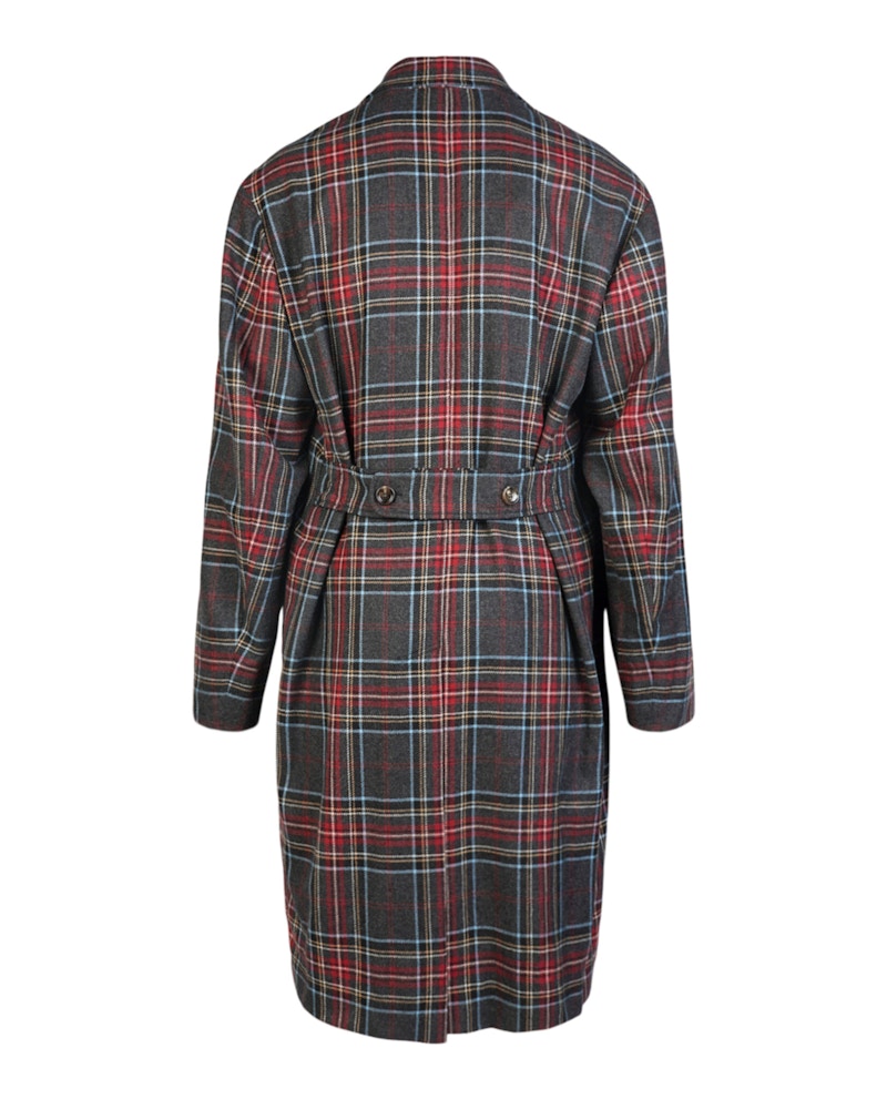 Gucci Crest Coat Dark Grey