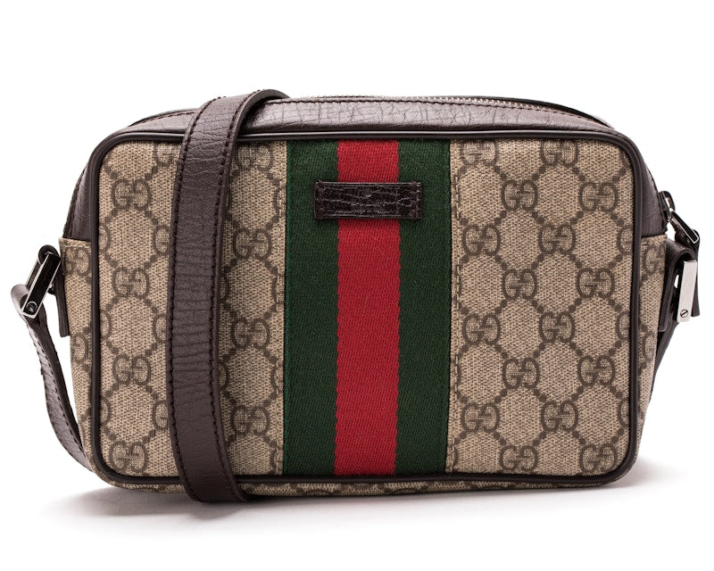 Gucci Crossbody GG Supreme Small Brown