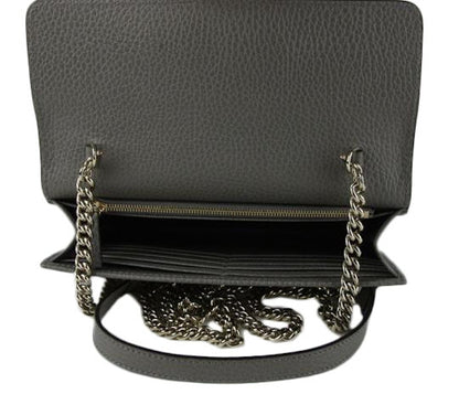 Gucci Crossbody Interlocking G Gray