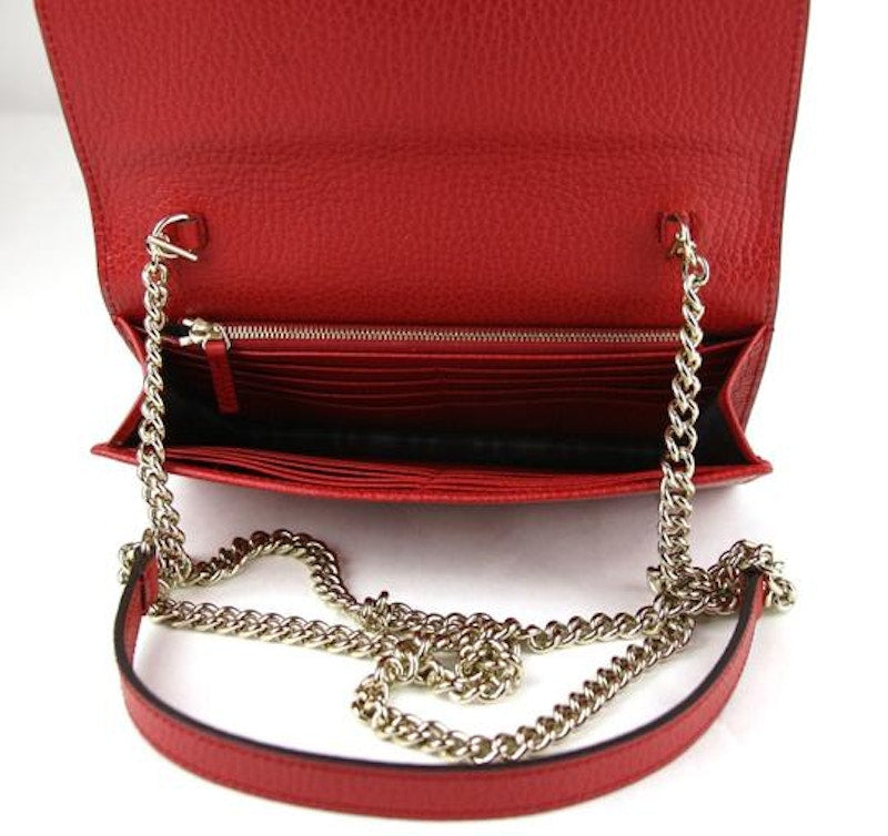Gucci Crossbody Interlocking G Red